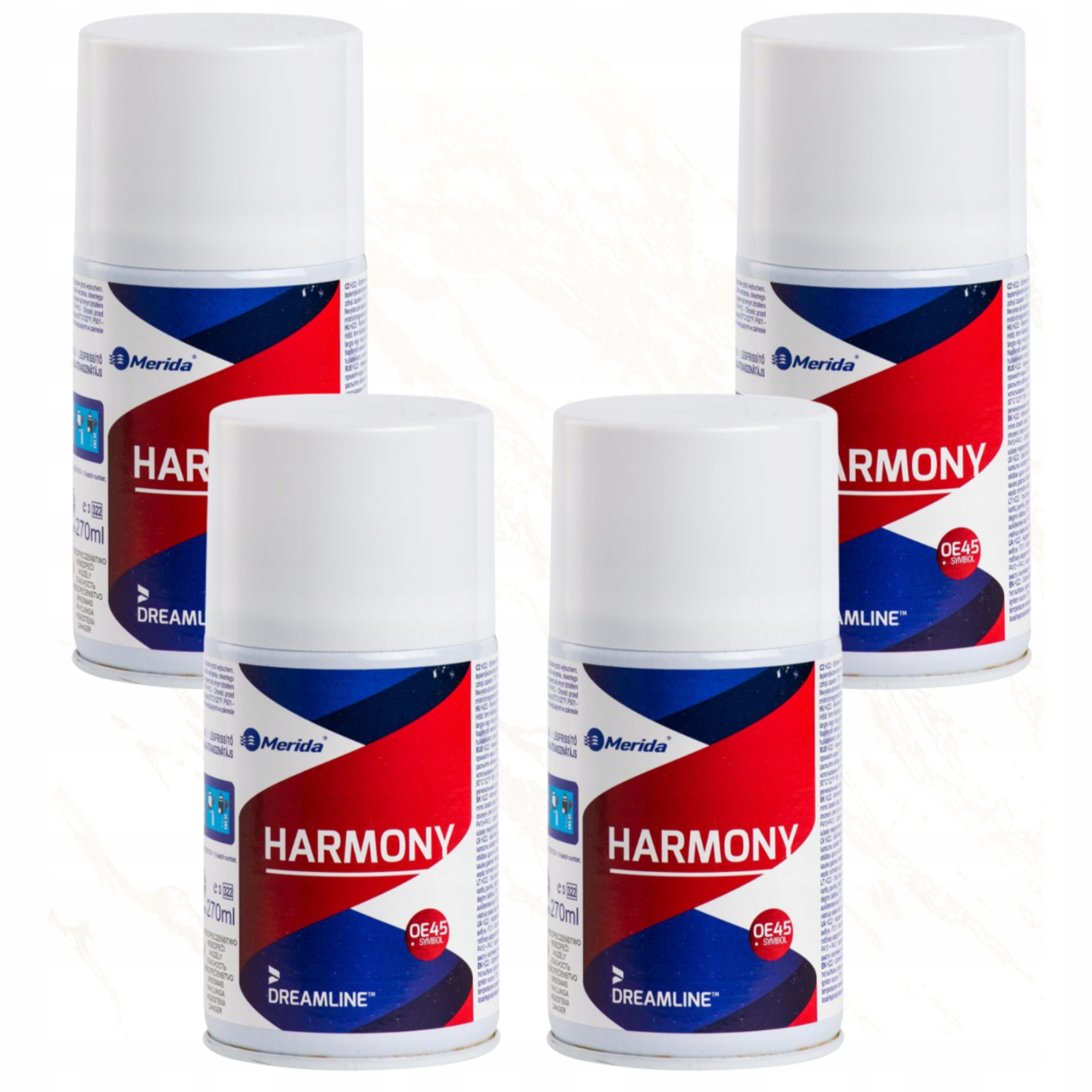 Levně Merida Osvěžovač Vzduchu Harmony OE44 4 Ks 250 ML