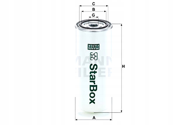 FILTR OLEJU BOGE MANN-FILTER Marka Mann-Filter