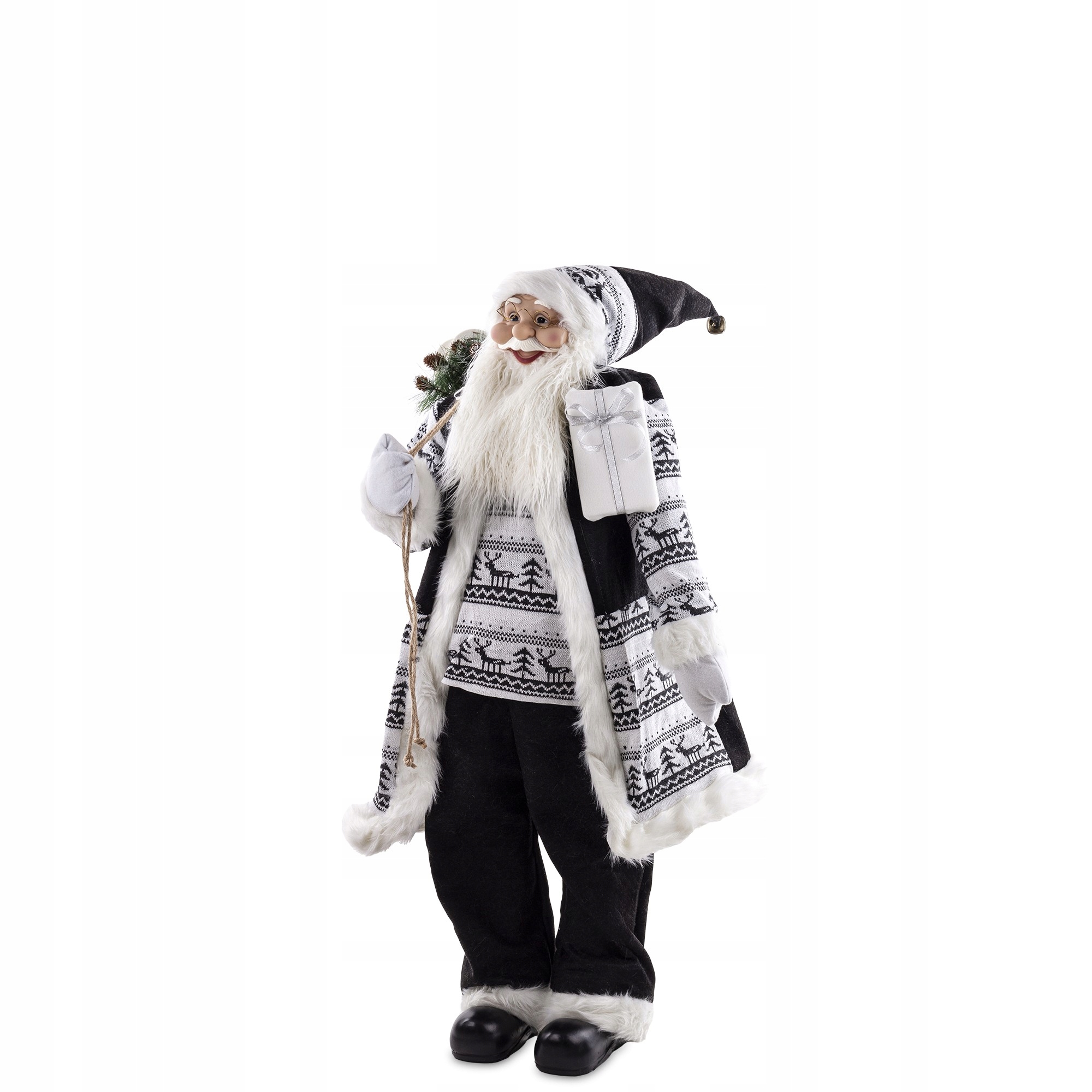 Veľký Vianočný Mikuláš Dekoratívna Figúrka Na Sviatky Vianoce 120 cm