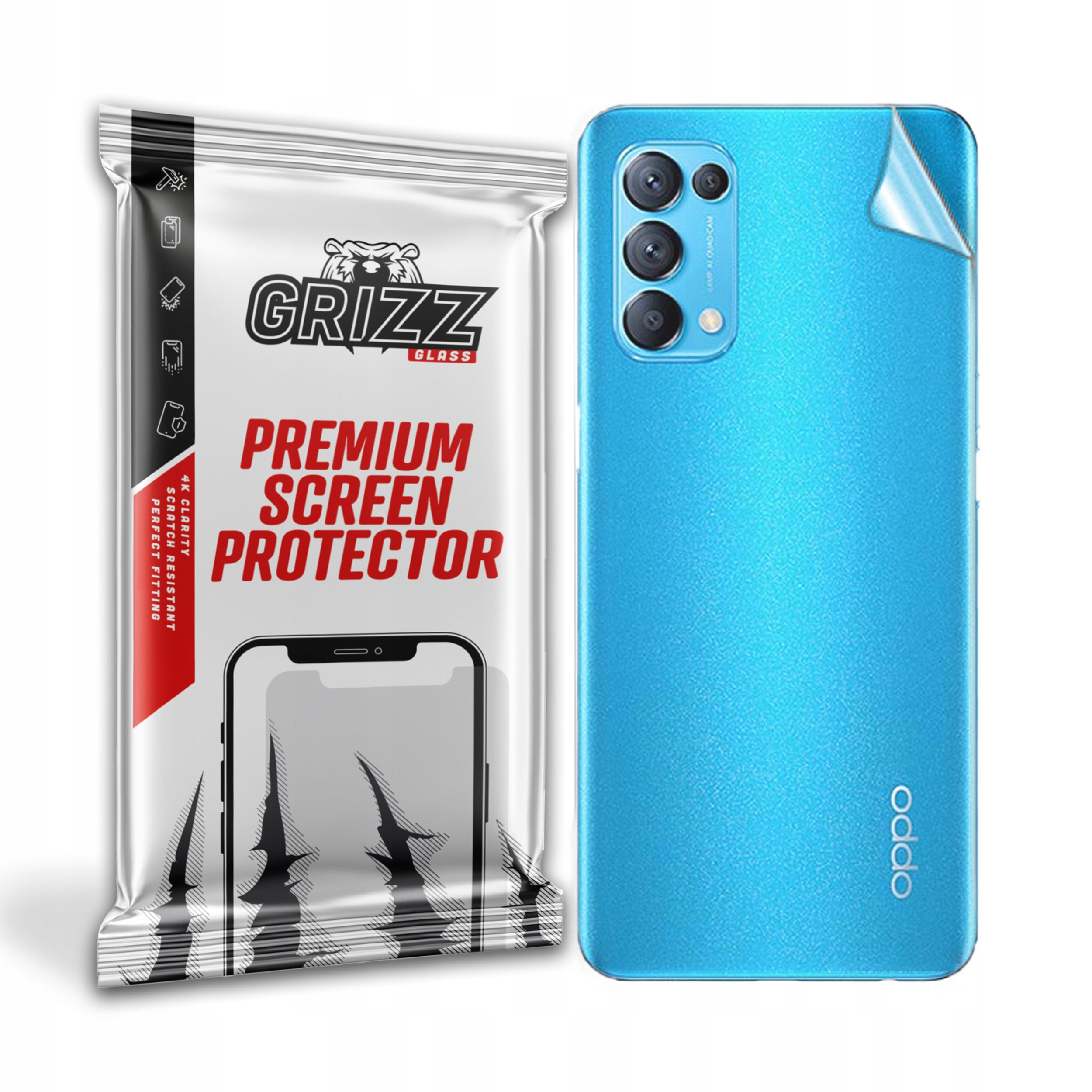 Folia ochronna na tył plecki do Oppo Reno 5 5G