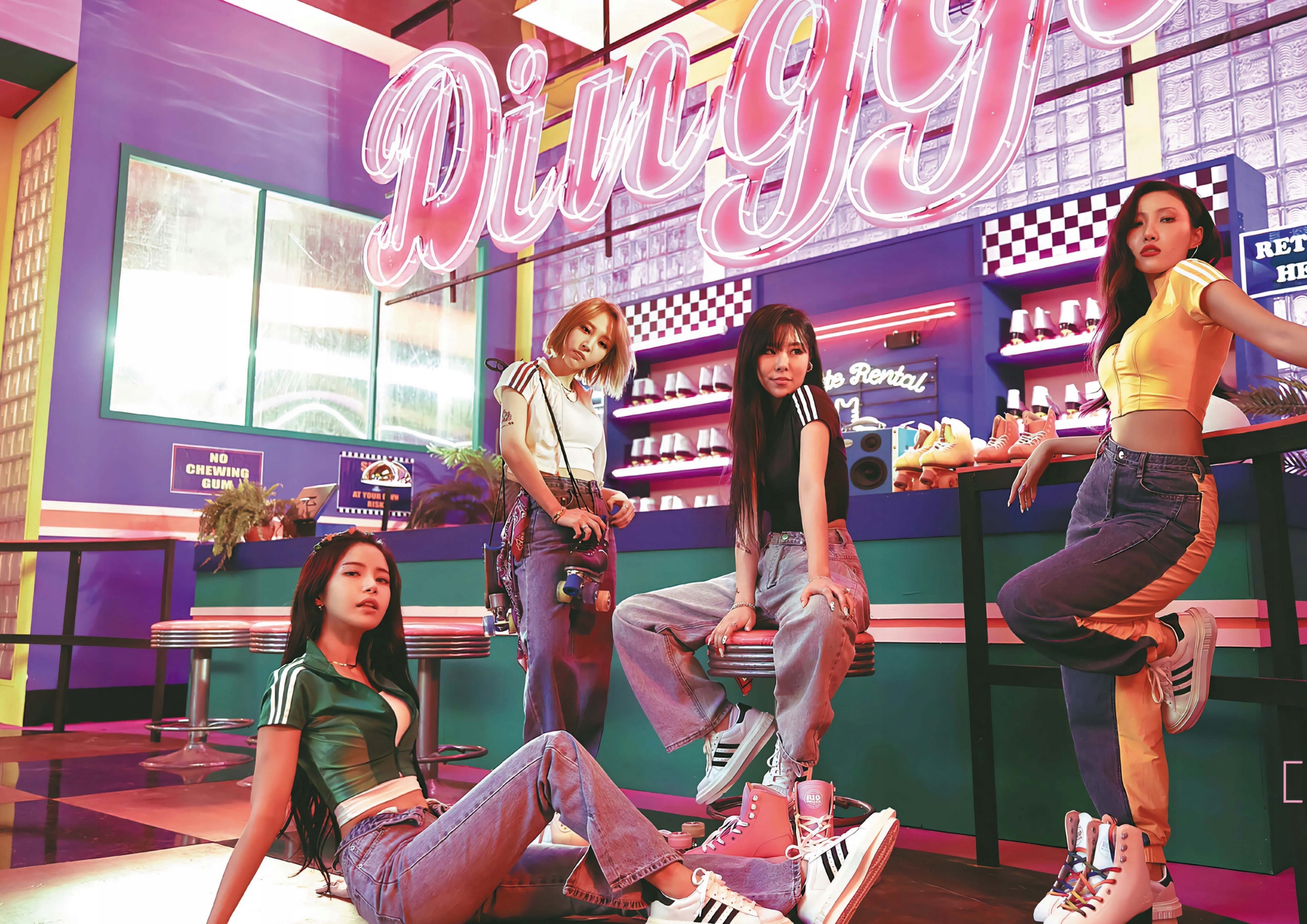 

Plakat A3 K-Pop Kpop Mamamoo