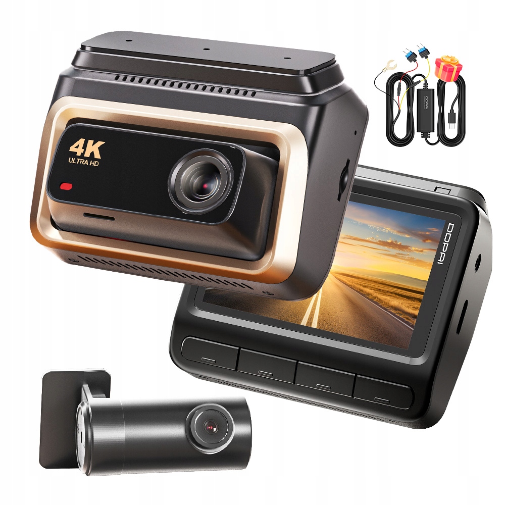 Kamera Ddpai Videorekordér Z60 Pro 4K Hdr Gps Zadní Hardwire Kit