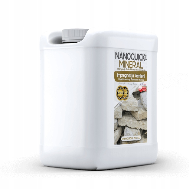Impregnat hydrofobowy kamieni elewacji Mineral 5L Pojemność w ofercie 5 l