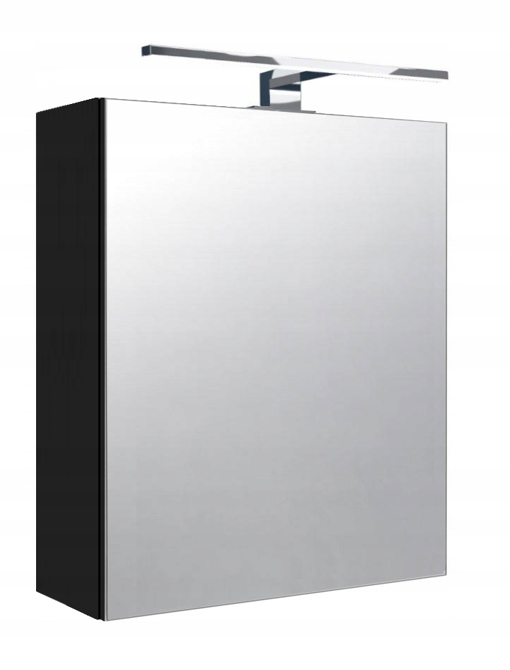 Kúpeľňová skrinka s zrkadlom a Led osvetlením Zrkadlová skrinka 50 cm