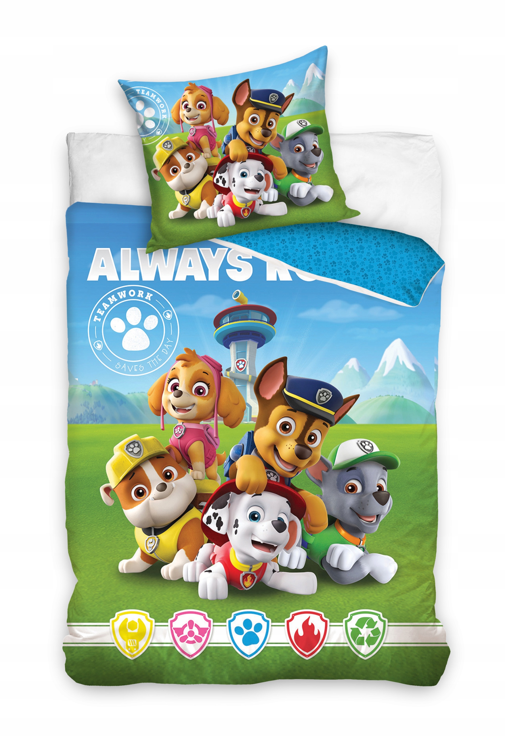 

Pościel Dziecięca 140x200 Psi Patrol Paw Pieski