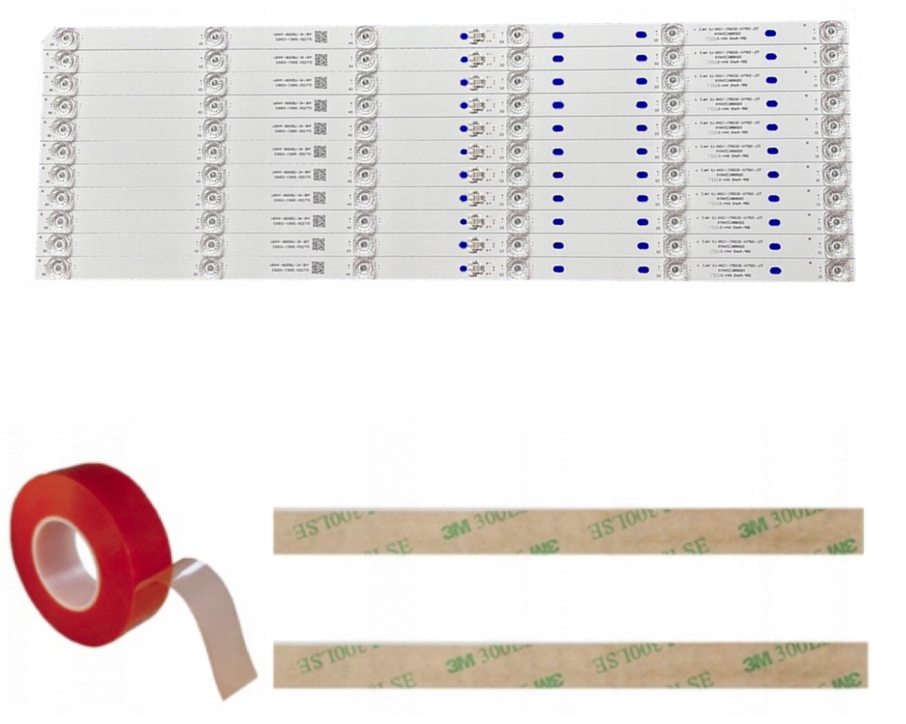 Listwy Led TCL-55P10-3030FC-12x6 55C715 55D6B6CZ54016 YHE-4C-LB5506-YH09J