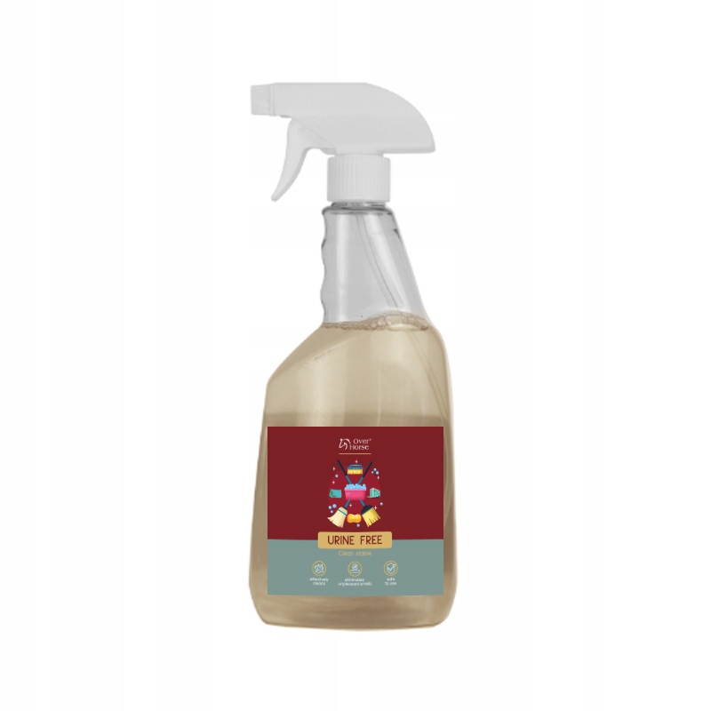 Płyn do czyszczenia derek, czapraków, przyczep i boksów Urine free 700ml