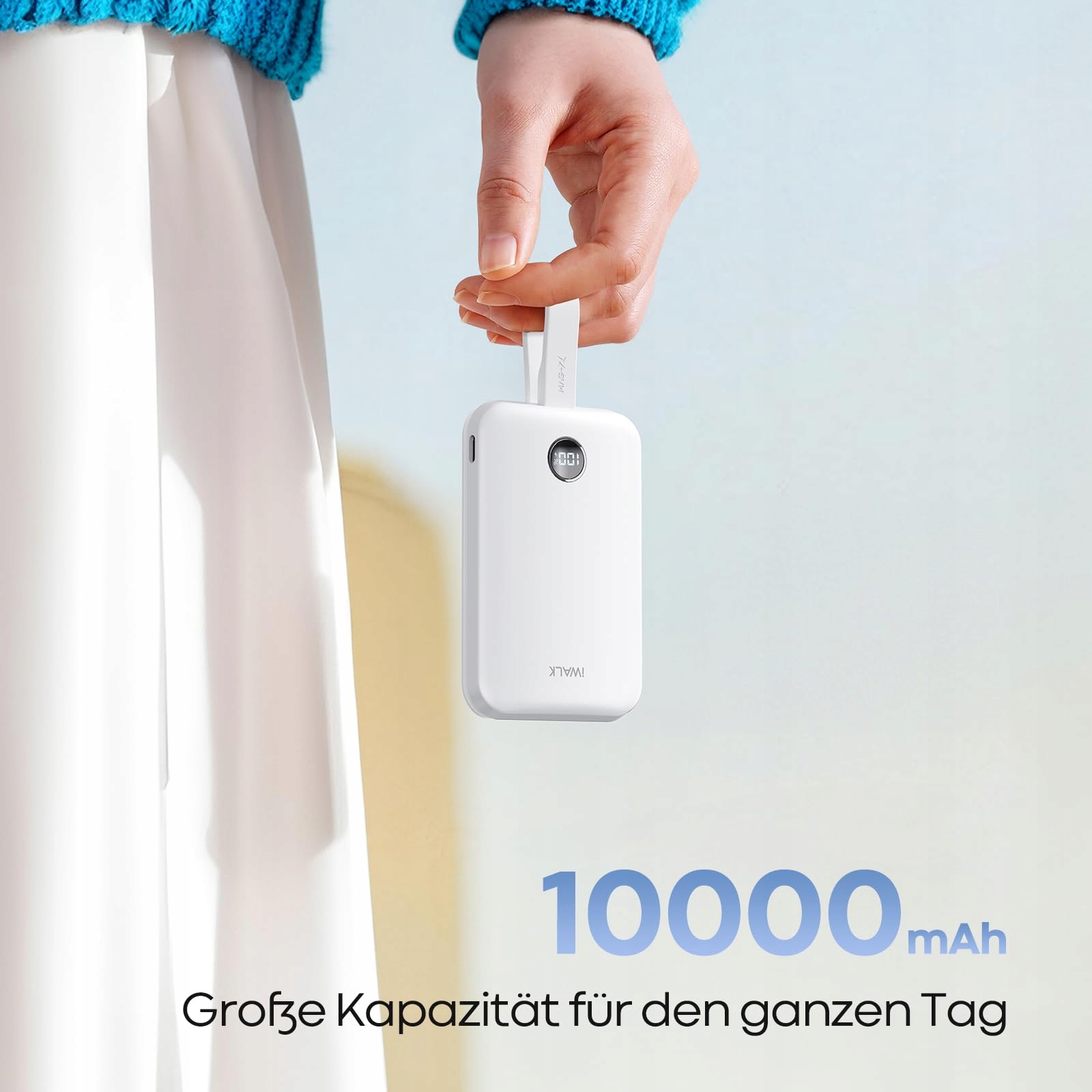 iWALK MagSafe Powerbank 10000mAh 15W 30W Fast Charge USB-C LED — miniatura 5