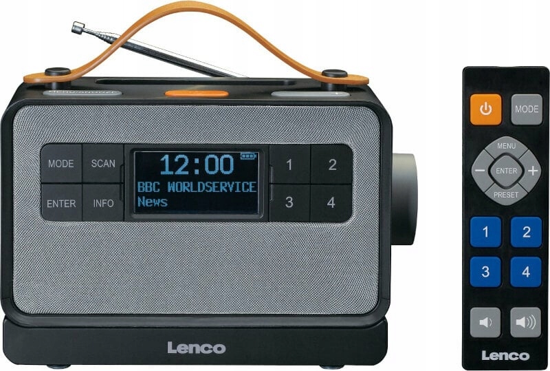Radio Lenco PDR-065BK Dab+ Fm Rds Bluetooth Akumulator Usb Aux