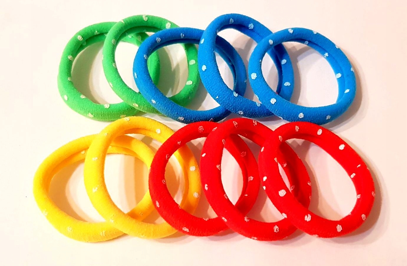 

Frotka Gumka Ozdoba Do Włosów MIX 10 Szt