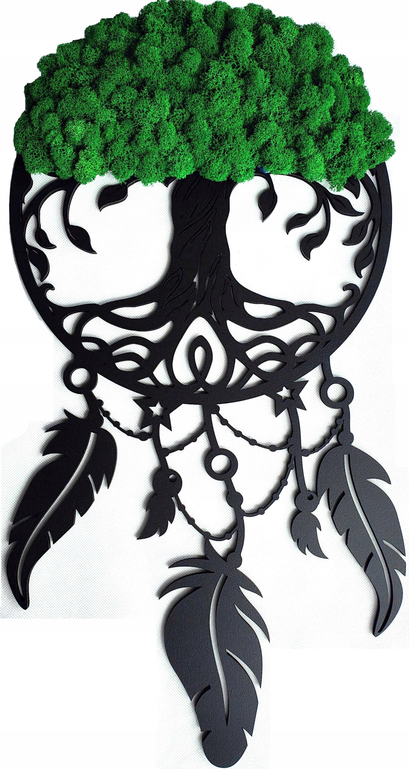 Lapač Snov Strom 60 cm S Machom A Chrobákom mach