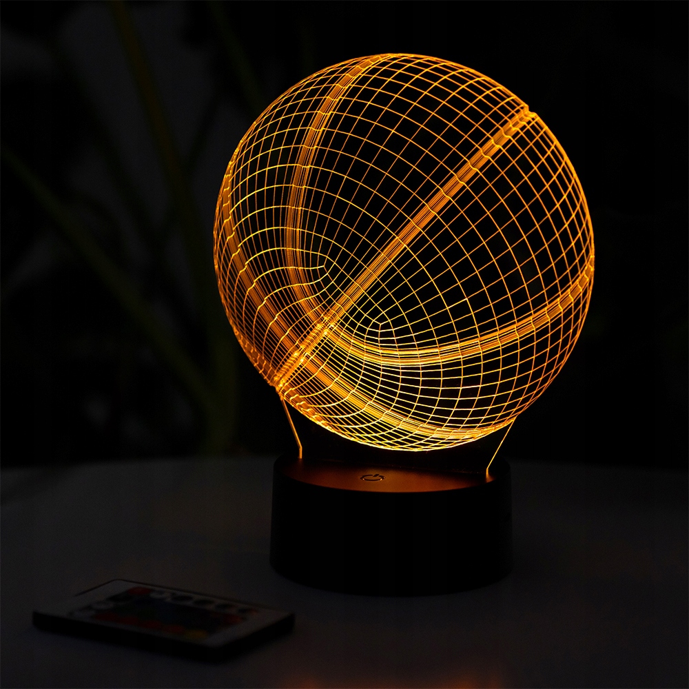 Lampka Nocna LED Statuetka RGB 3D Grawer Samochód Toyota Supra Auto Pojazd Długość/wysokość 20 cm