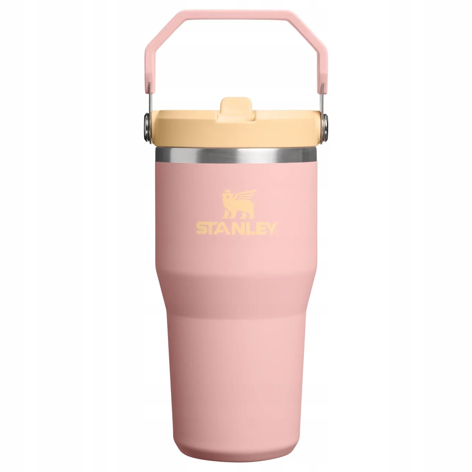 Hrnek IceFlow Flip Straw 0.59L Peach Rose Růžový One size Stanley