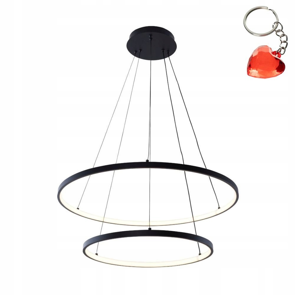 Led závesná lampa 50W Breno 18140BK-2 Zuma Line