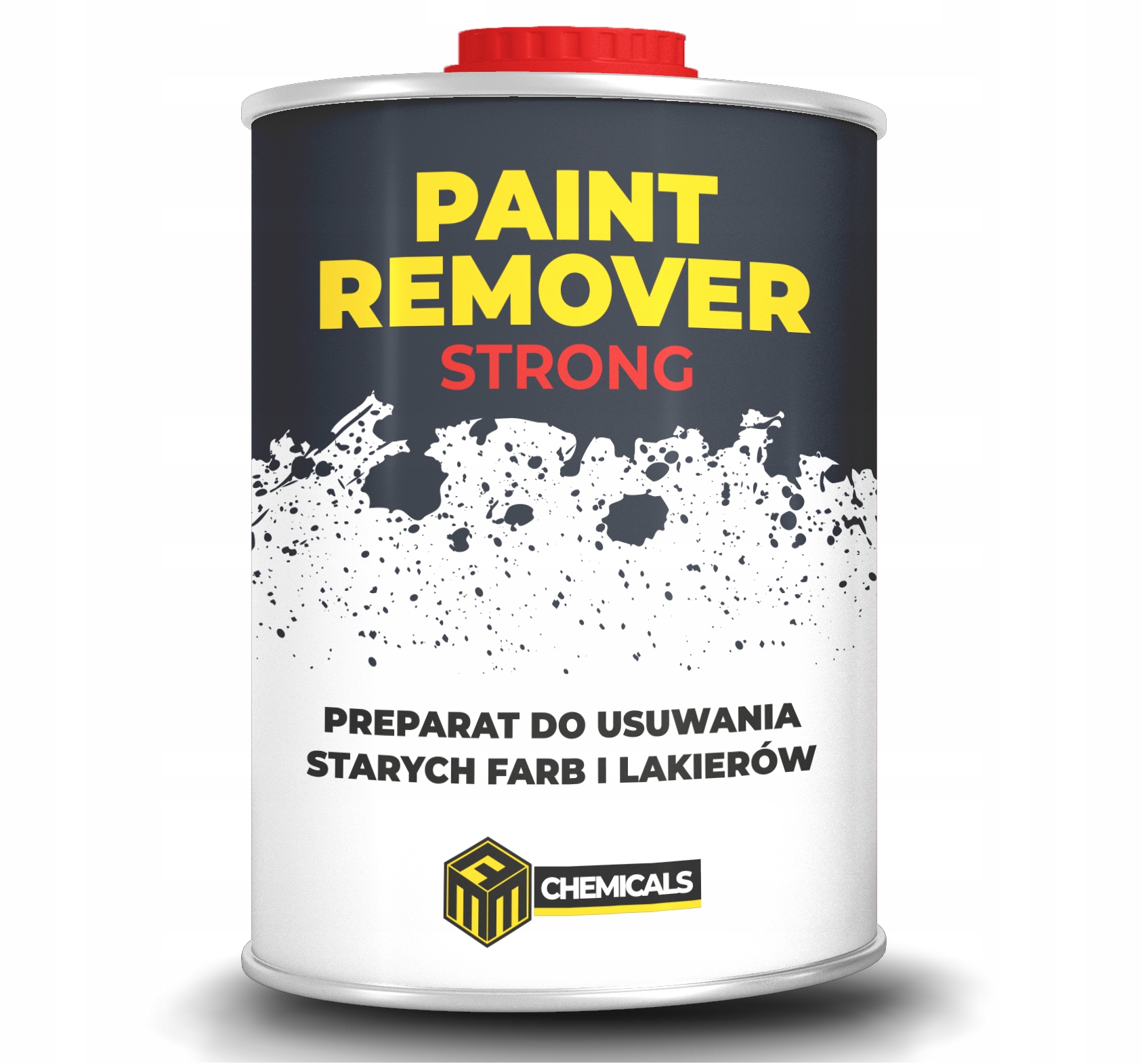 Zmywacz Do Farb i Lakierów W Żelu 900ml Mrm Paint Remover Nie Spływa