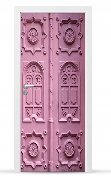 Okleina nálepka na vnější dveře Nábytková samolepicí Snadné Lepení