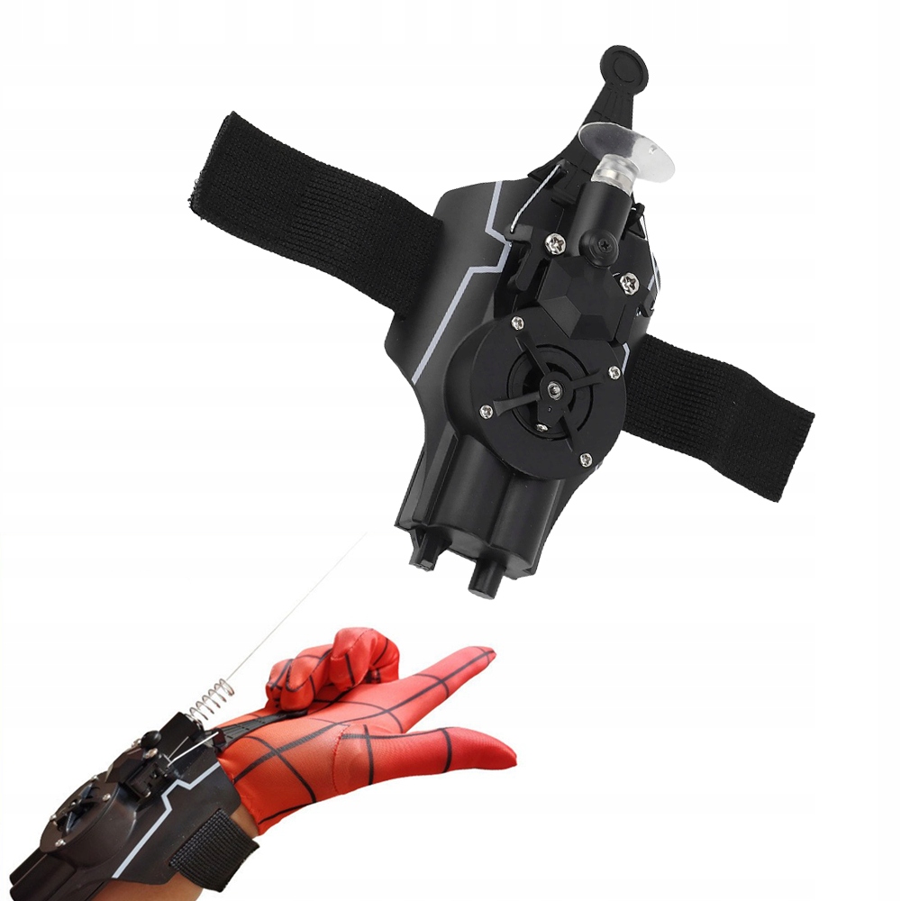 Wyrzutnią Sieci Spider-man Puchary Ssące Magnesy Człowiek Pająk Z Rękawica