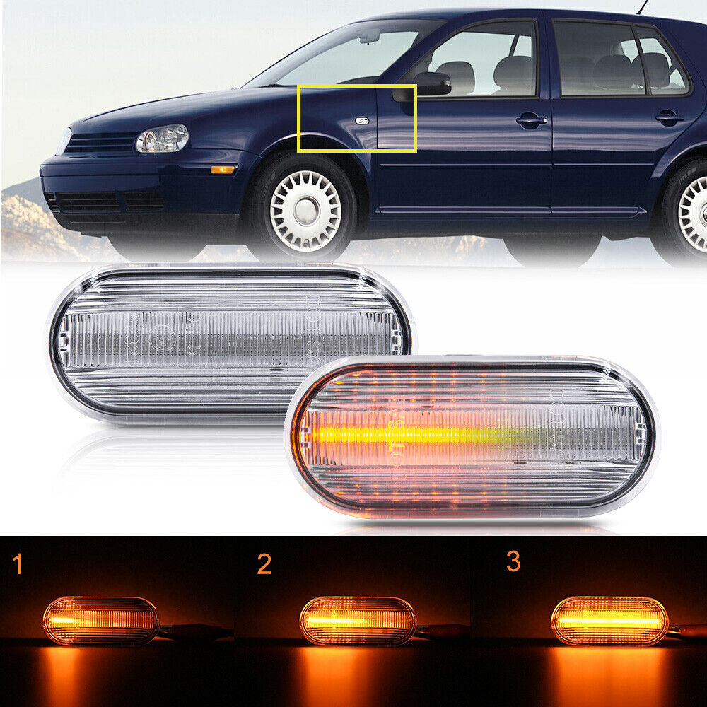 Led Dynamická Směrovka Vw Bora Golf Mk4 MK5 Passat B5 Polo Jetta Sharan