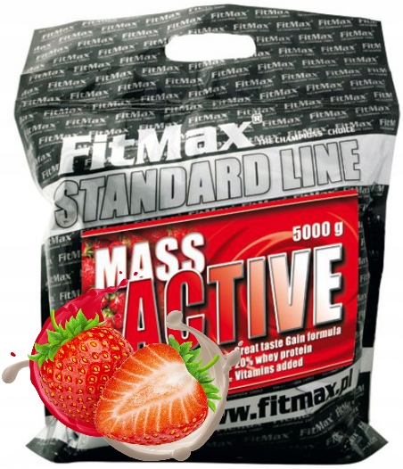 Fitmax Mass Active 5000G Doplněk Stravy Na Hmotu Gainer