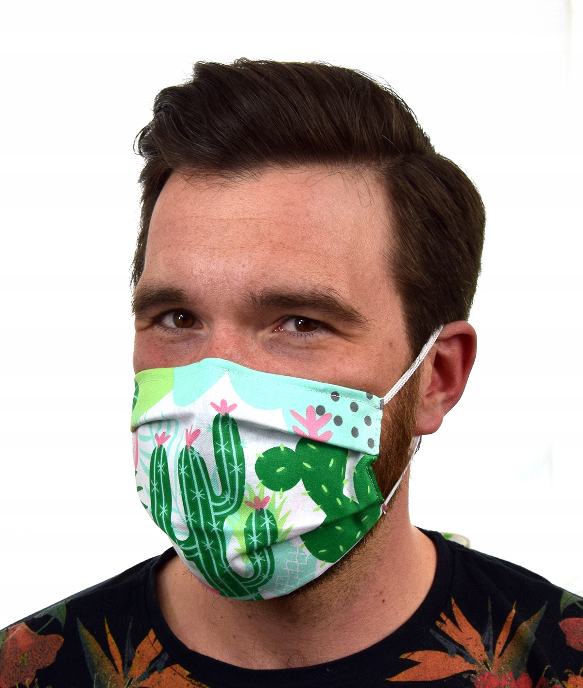 SOLIDNE POLSKIE MASECZKI BAWEŁNIANE MASKA DŻUNGLA