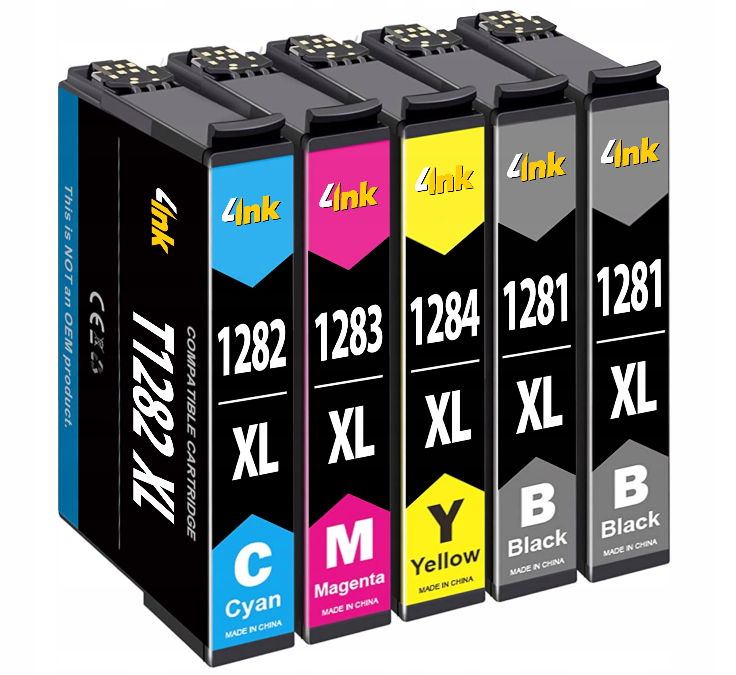 

5x Tusze 12 XL Do Epson SX130 SX230 SX235W SX445W