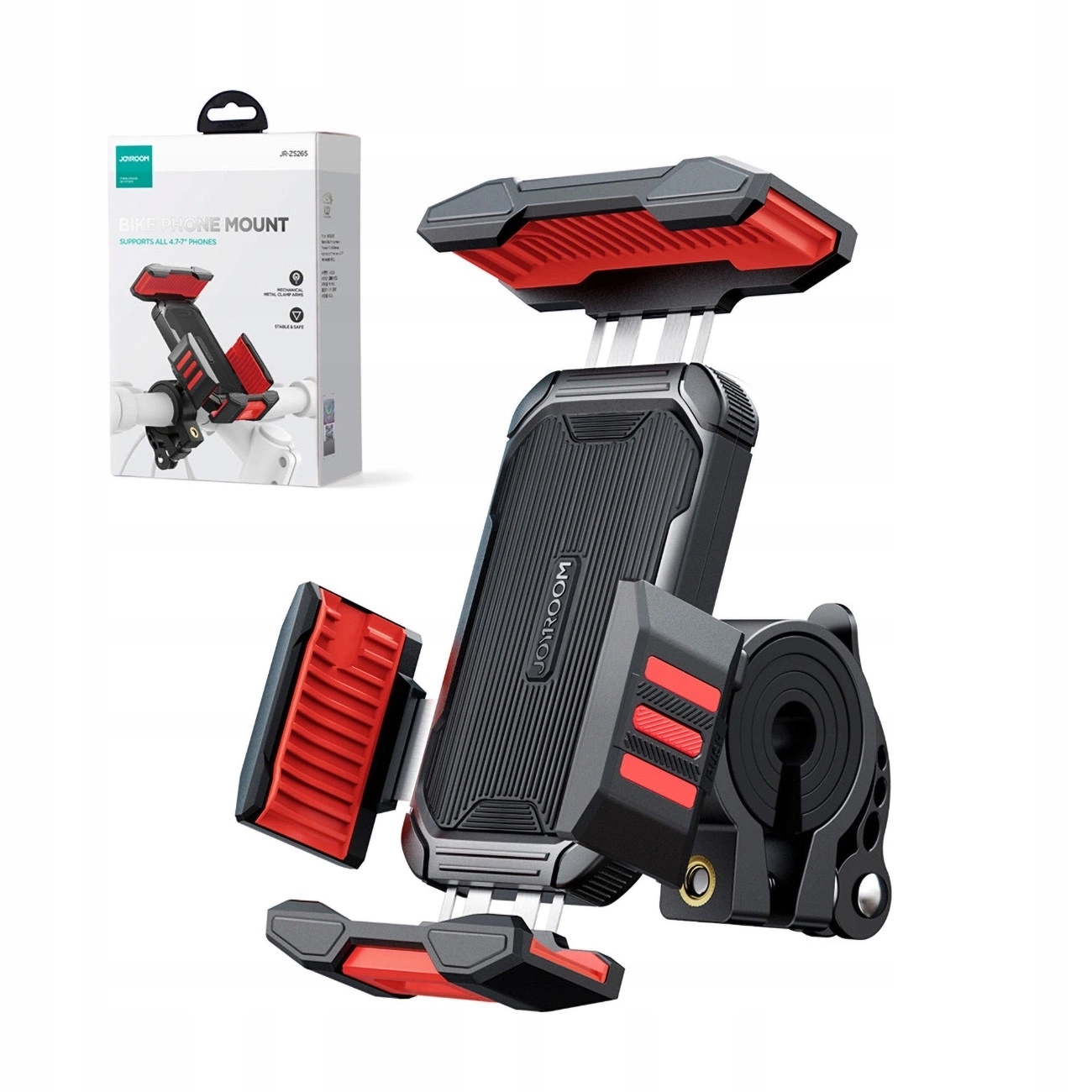 MOCNY UCHWYT NA TELEFON NA ROWER MOTOR UCHWYT NA KIEROWNICĘ