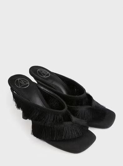 MISSGUIDED CZARNE KLAPKI JAPONKI OBCAS (40) Rozmiar 40