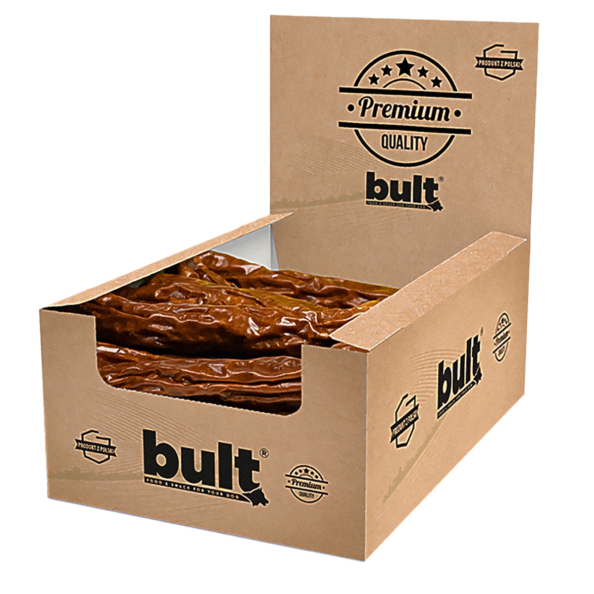 Levně Přírodní Pamlsky Pro Psa Bult Jehněčí Klobásky Pro Psa 40 ks