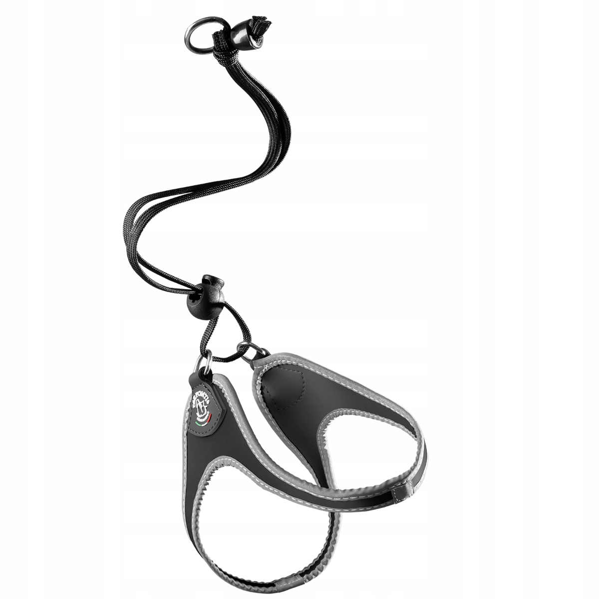 Levně Tre Ponti Ramenní popruhy na zádech 3 černé matné