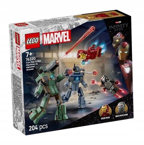 Lego (r) Heroes 76320 Iron Man A Válečný Stroj