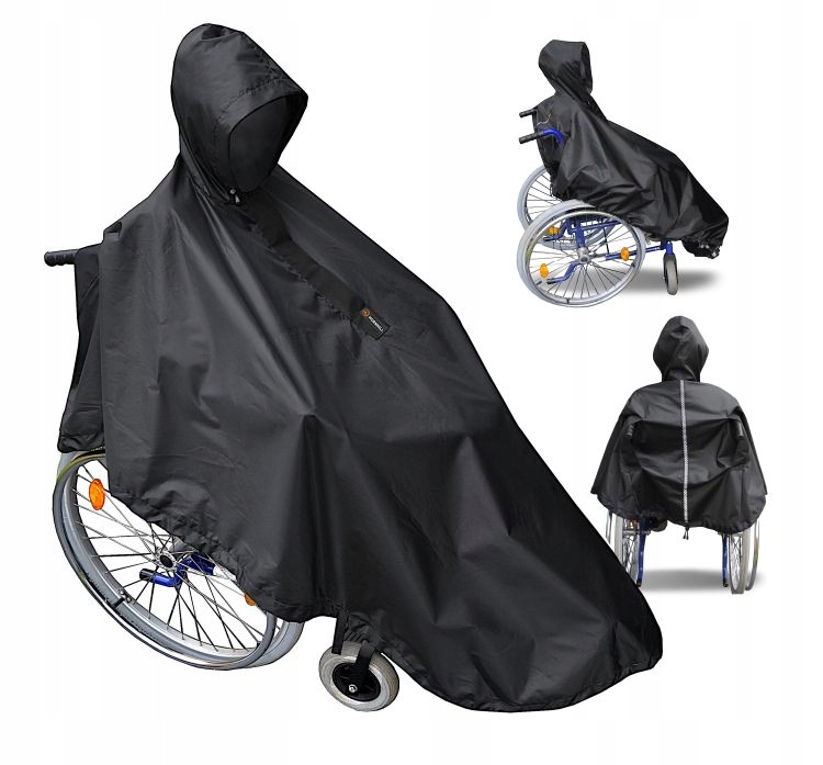 Peleryna Road Przeciwdeszczowa Na Wózek Inwalidzki z Regulacją Obwodu