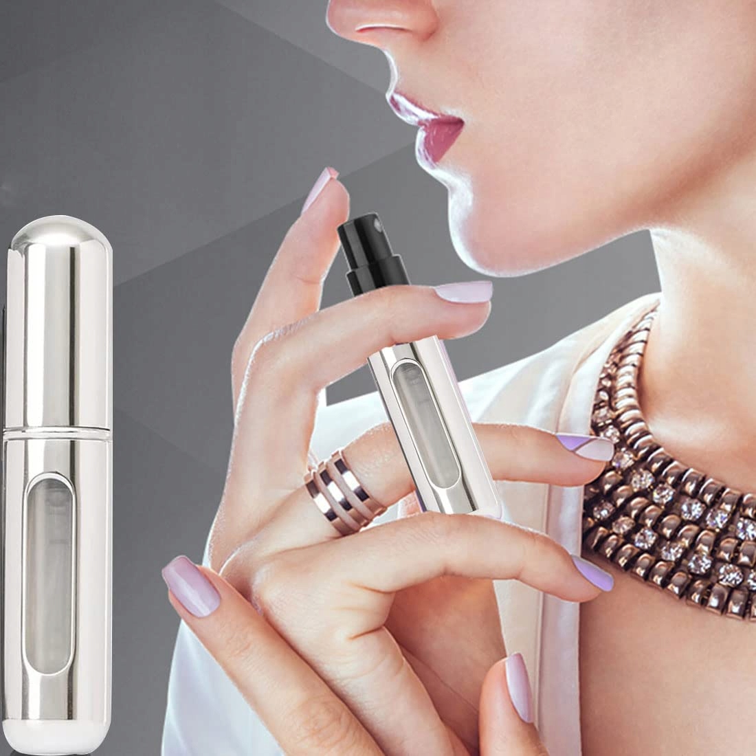 Butelka do perfum z atomizerem atomizer buteleczka do torebki w podróż Rodzaj atomizery podróżne