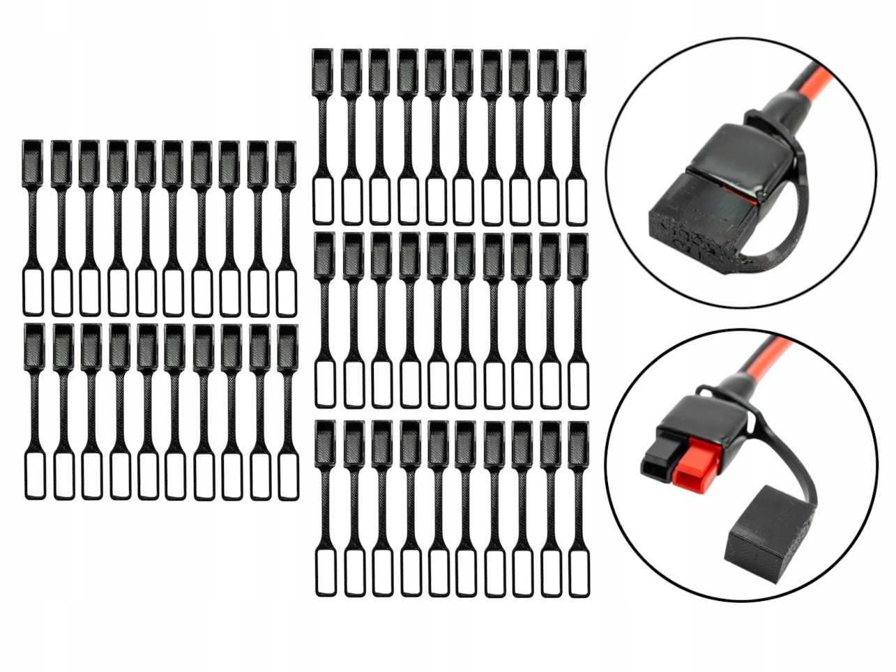 Záslepky Anderson 30A, protiprachové krytky s uchycením 50 ks