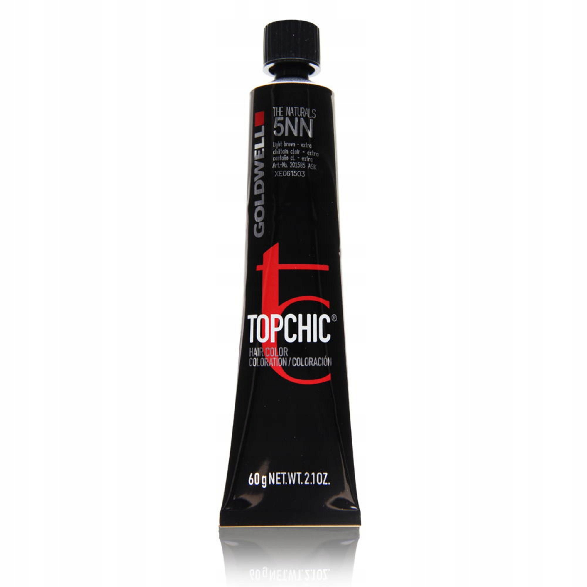 Goldwell, TopChic, Trvalá barva na vlasy, 5NN Světle hnědá extra, 60 ml