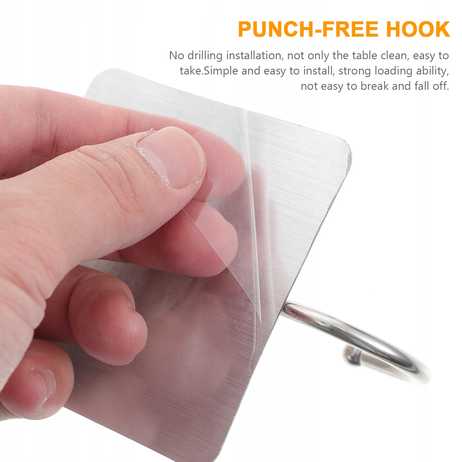 10 szt. Haczyków Hak ścienny do sypialni w kuchni Marka bez marki