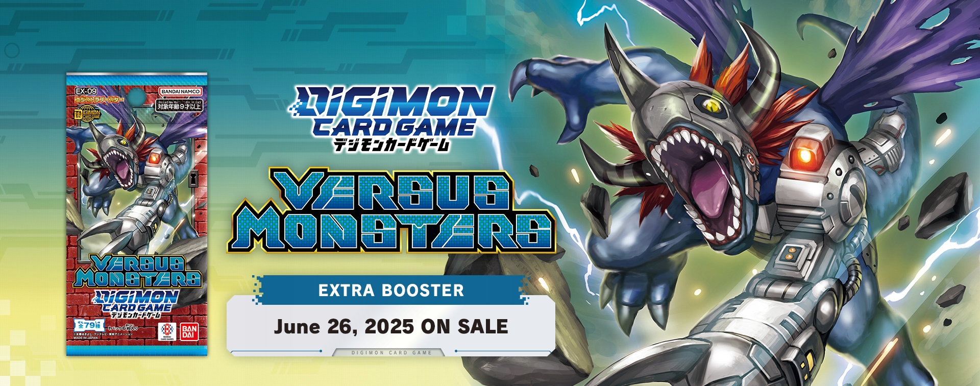 デジモンカードゲーム VERSUS MONSTERS 5BOX Digimon TCG Versus Monsters Booster Box Japanse • Cena