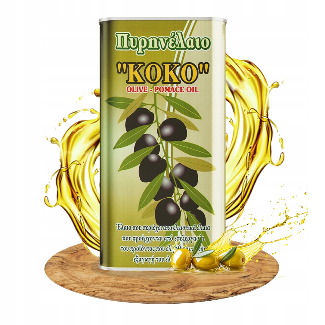 Levně Olivový olej Pomace 5 l – Řecký olej na smažení