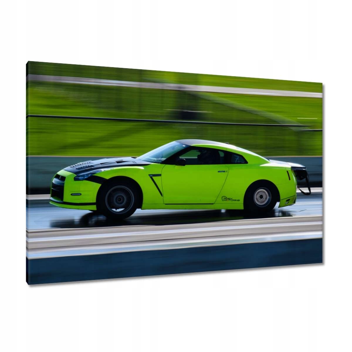 Obrazy 120x80 Zelené sportovní auto
