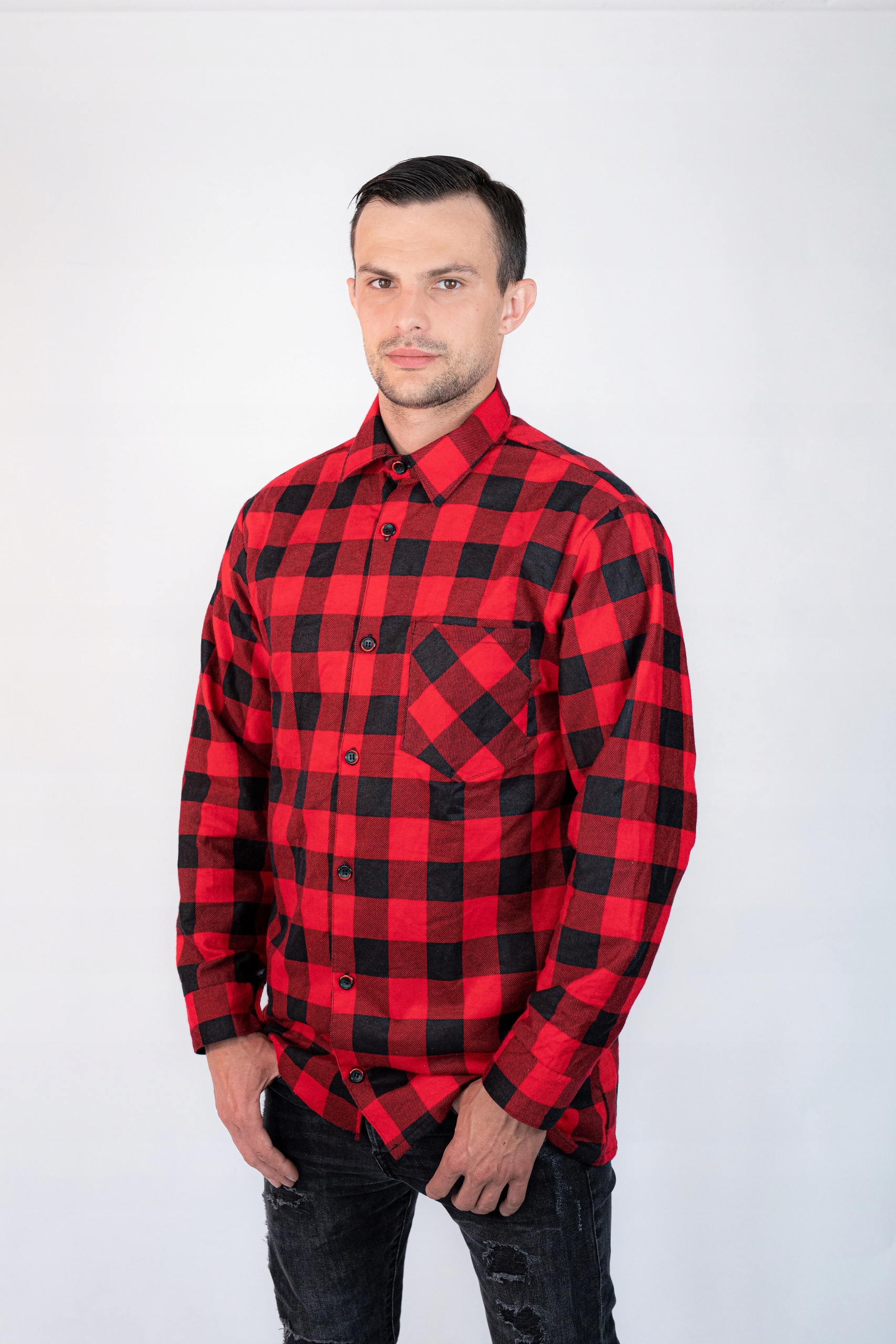 KOSZULA FLANELOWA ROBOCZA - POLSKI PRODUCENT XXXL EAN (GTIN) 5905701291175