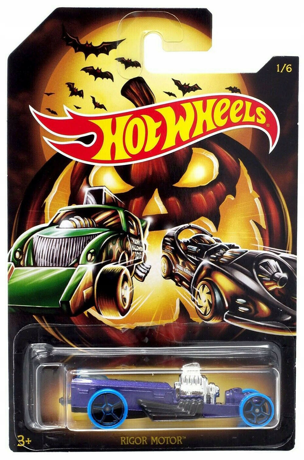

Hot Wheels Autko Halloween Rigor Motor 1/6