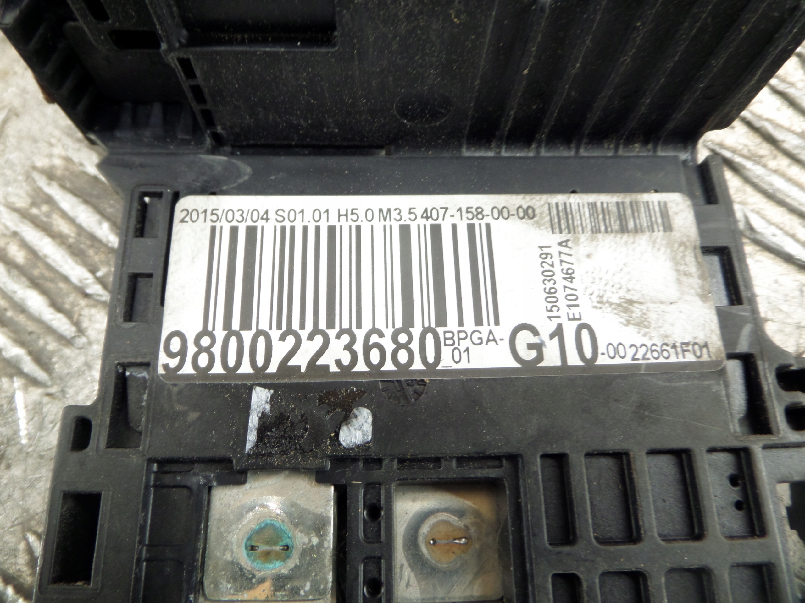 modul Bedienteil AKUMULATORA CITROEN DS5 9800223680