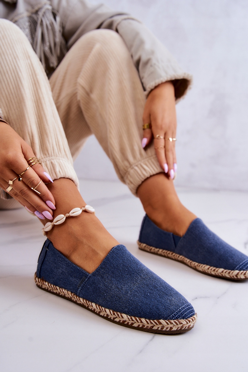 KLASYCZNE ESPADRYLE BIG STAR JJ274902 NIEBIESKI 36 Rozmiar 36