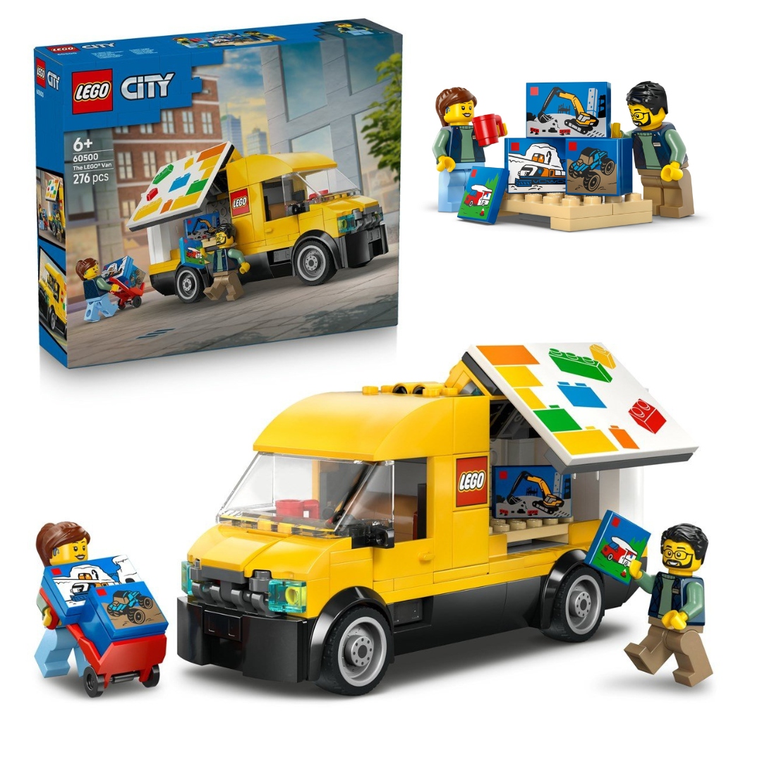 Lego 60500 City Dodávka Lego Kultovní dodávka Lego