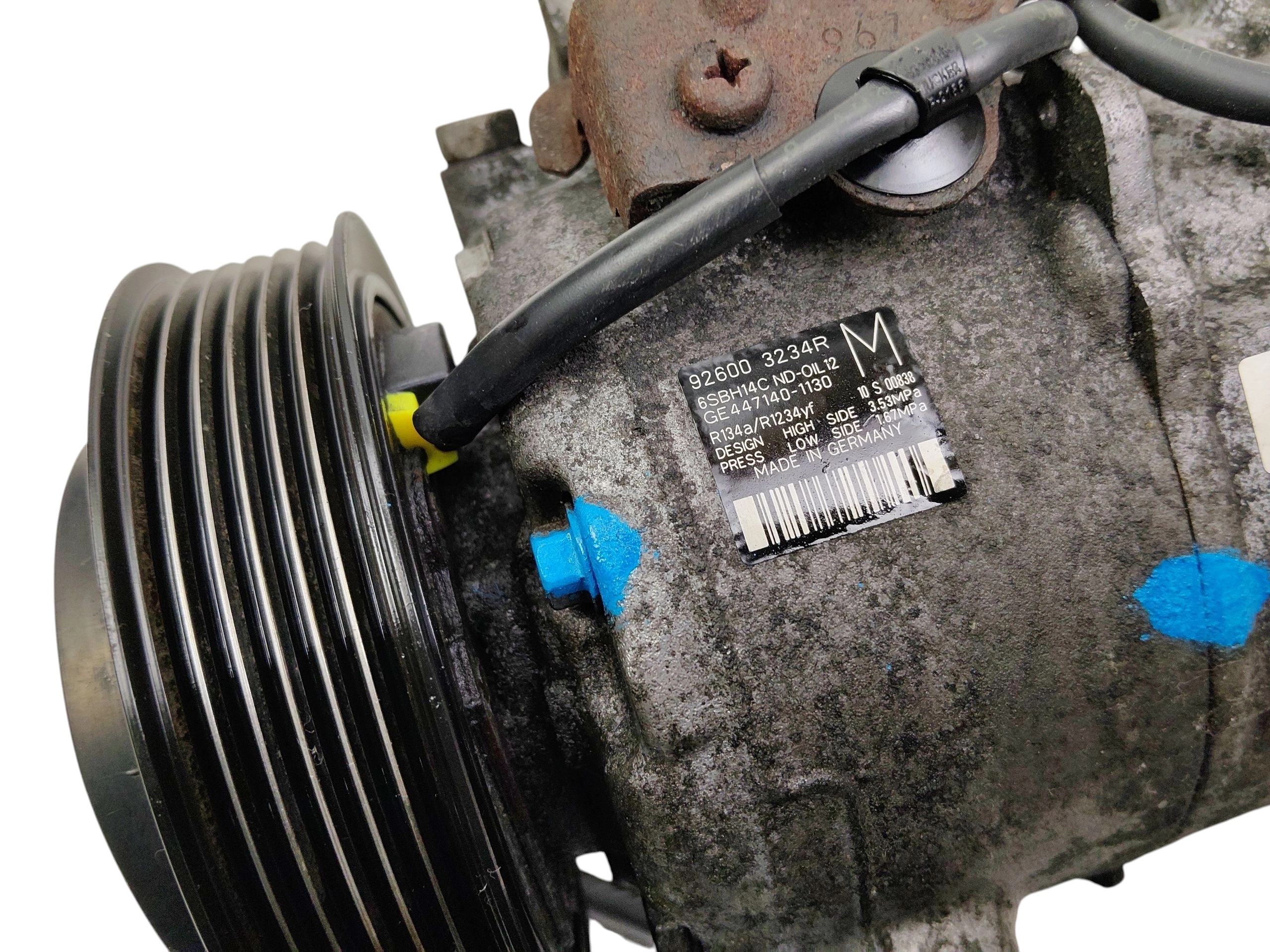 compressor compressor; of the air conditioning RENAULT ESPACE V (2014-2019) 926003234R