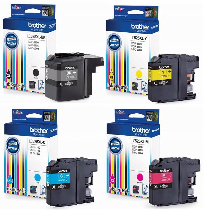 

Tusz Brother DCP-J105 DCP-J100 DCP-J200 Komplet