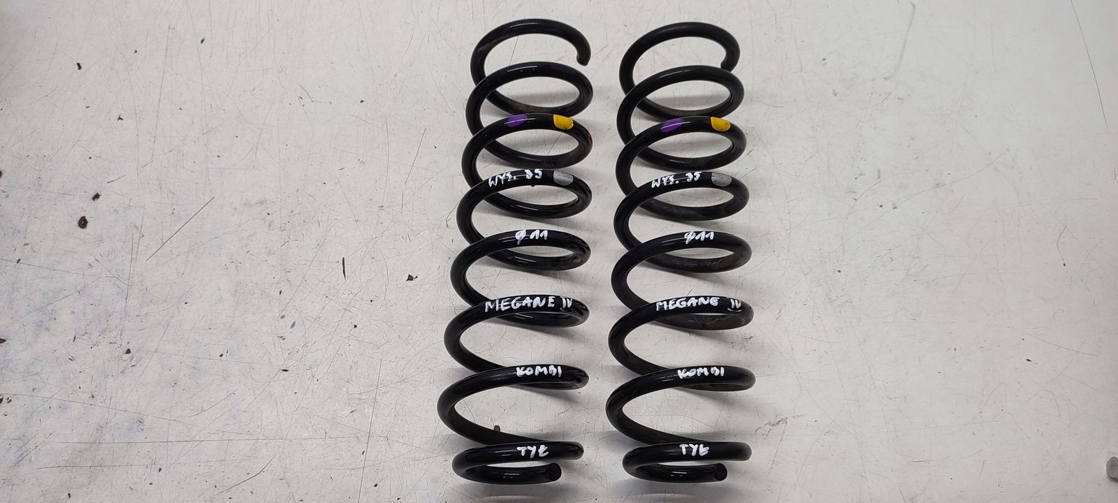 spring rear part rear para Renault Megane IV kombi