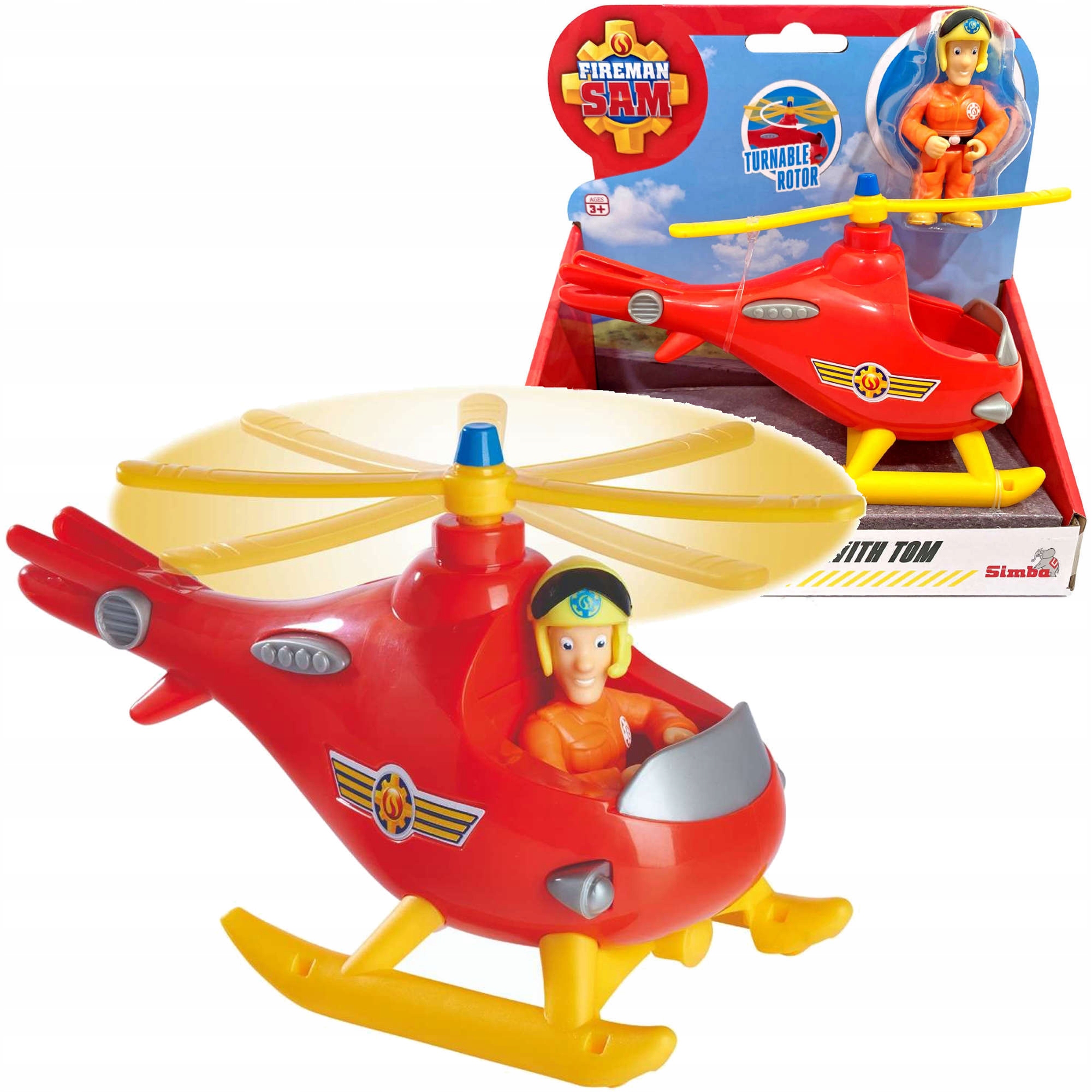

Simba Strażak Sam Helikopter Wallaby Toma Figurka