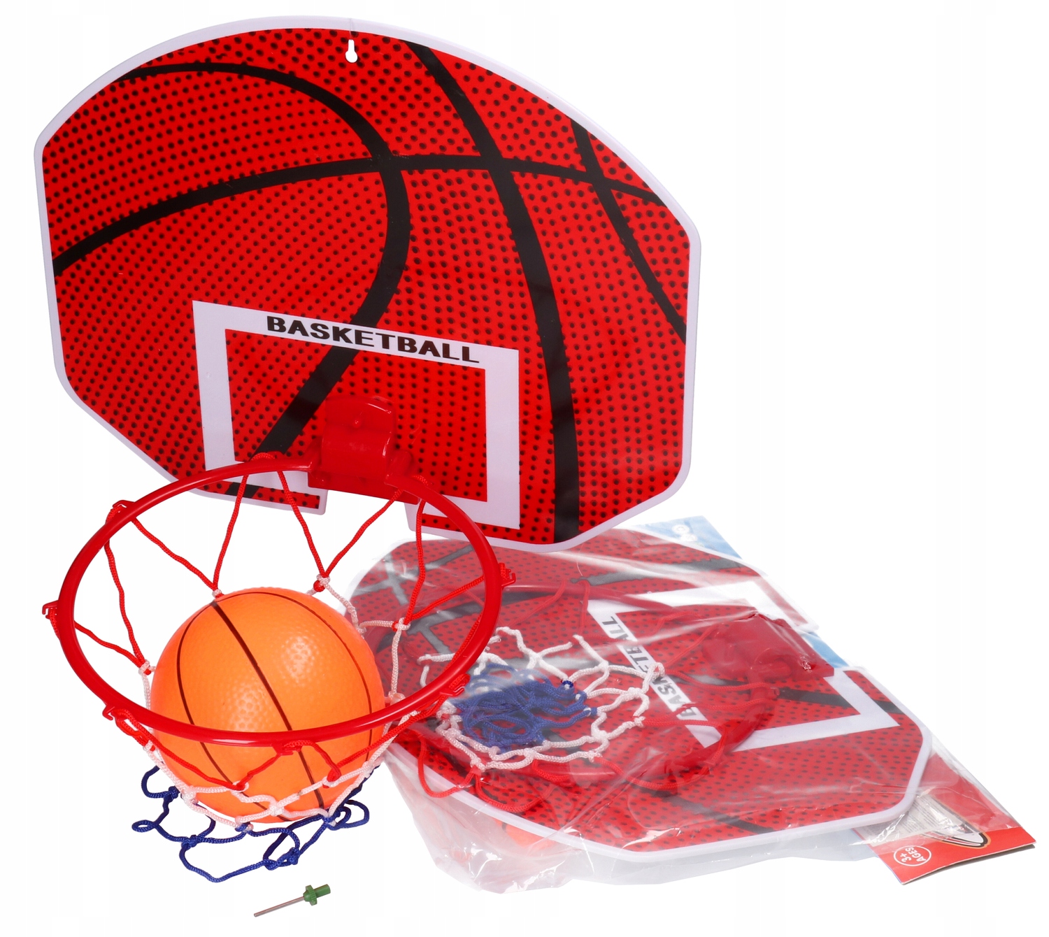 Mała koszykówka czerwona 3413 Marka inna