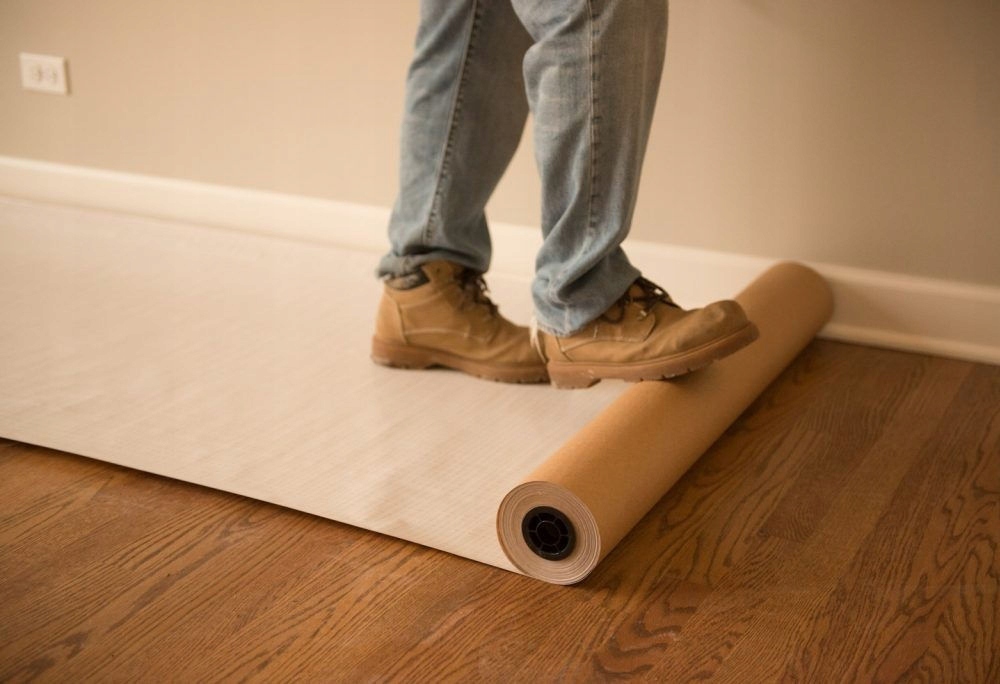 PAPIER MALARSKI TEKTURA BUDOWLANA OCHRONNA LITA GŁADKA ROLKA 100cm x 15 mb Szerokość 1 m