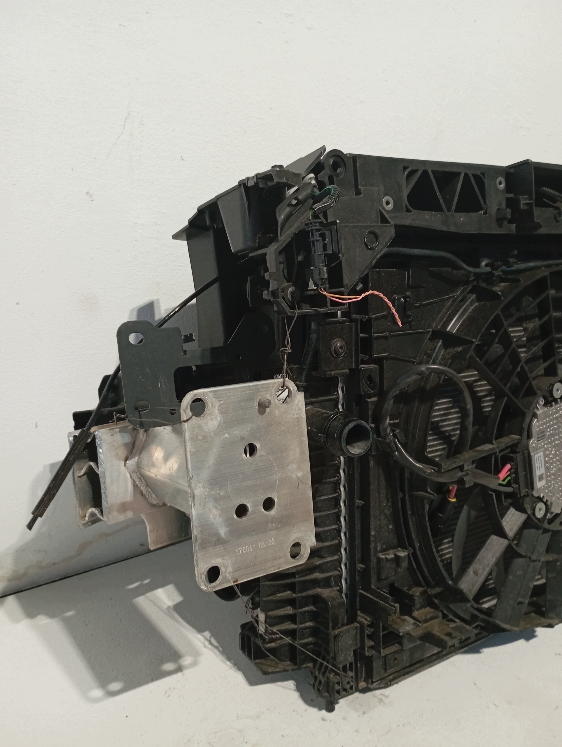 support panel for radiators radiator PEUGEOT 408